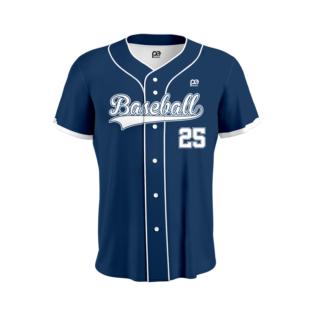 BASEBALL FULL BUTTON JERSEY