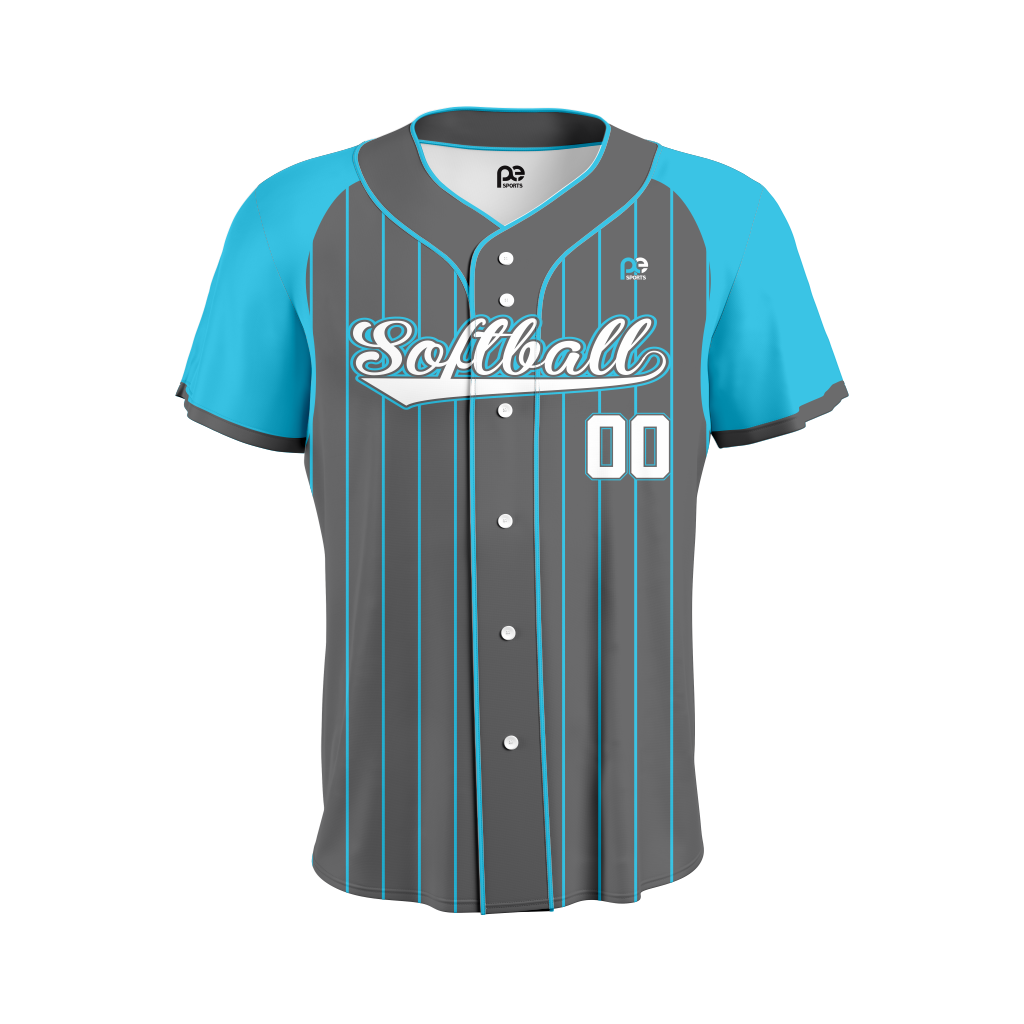 SOFTBALL FULL BUTTON JERSEY