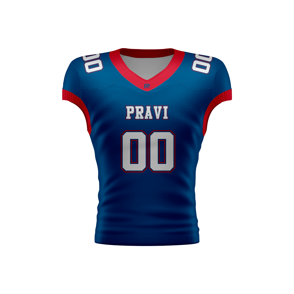 6 PANEL AMERICAN FOOTBALL JERSEY
