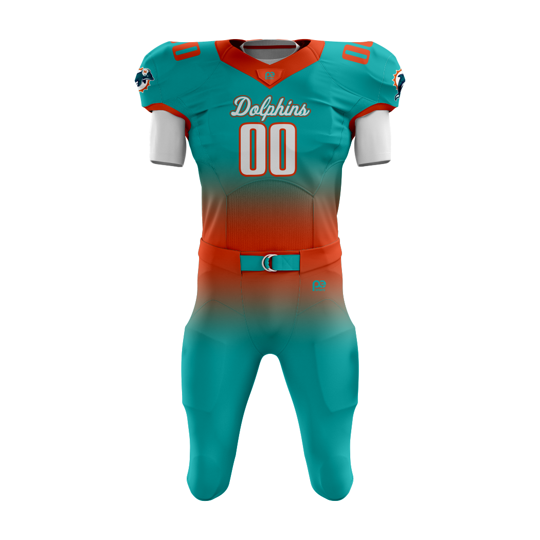 12 PANEL AMERICAN FOOTBALL UNIFORM