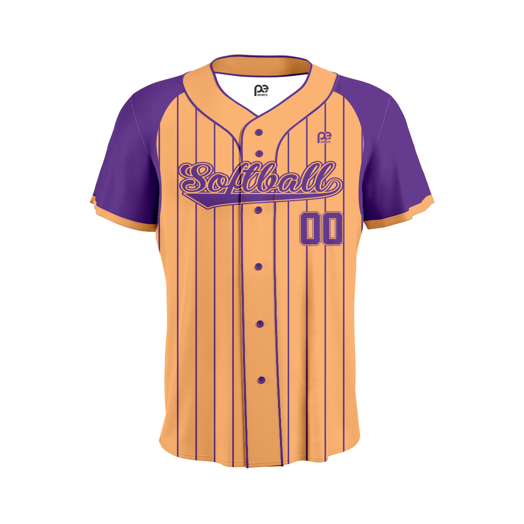 SOFTBALL FULL BUTTON JERSEY