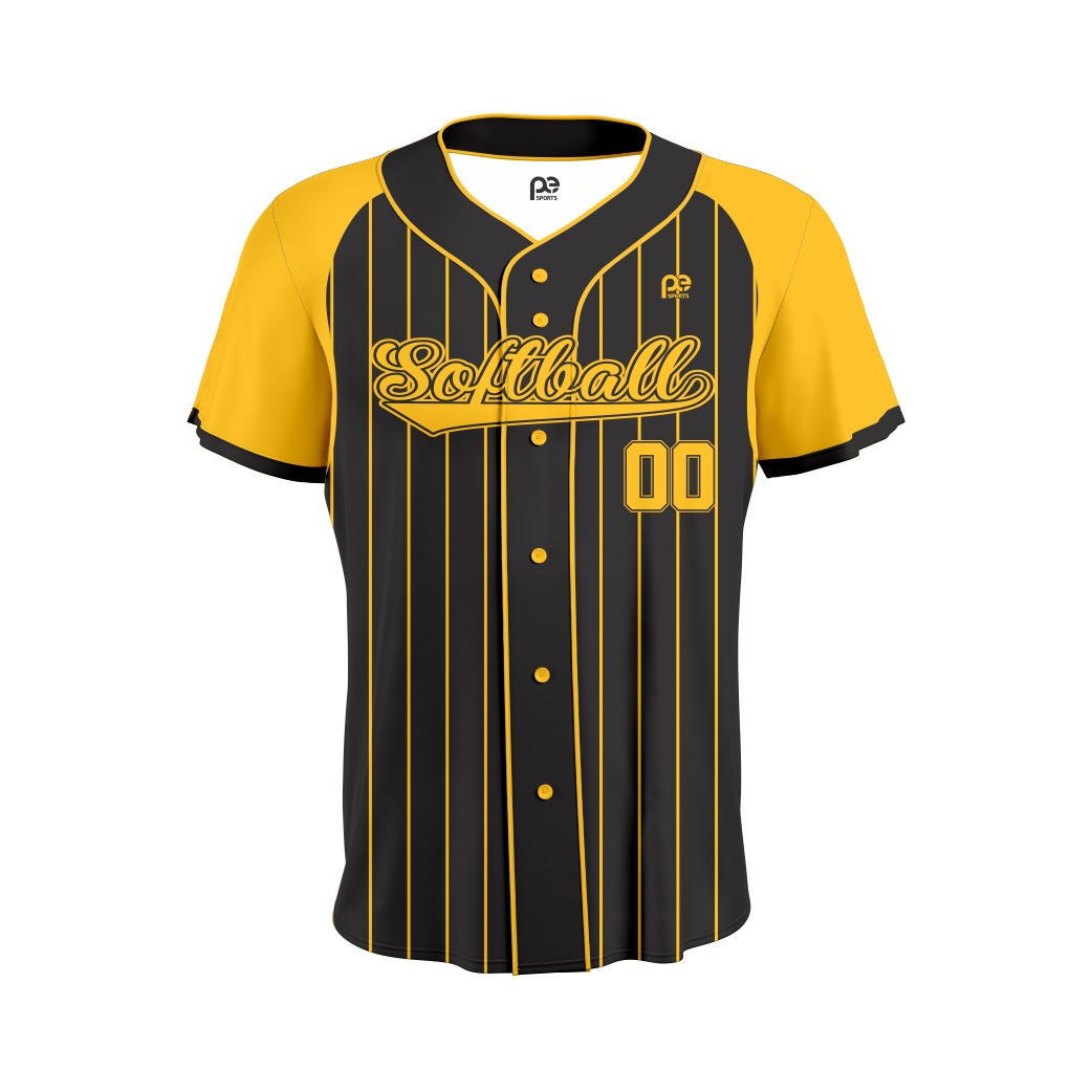 SOFTBALL FULL BUTTON JERSEY