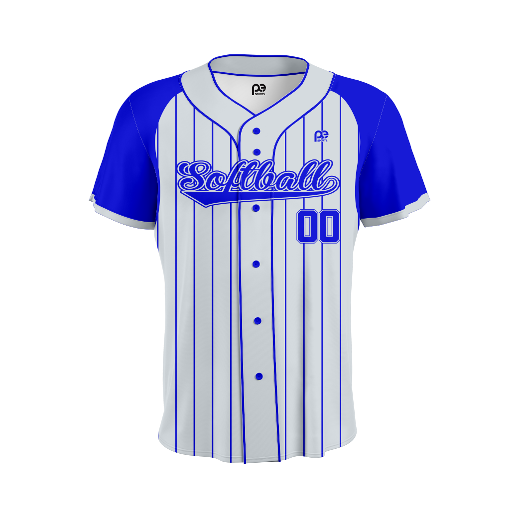 SOFTBALL FULL BUTTON JERSEY