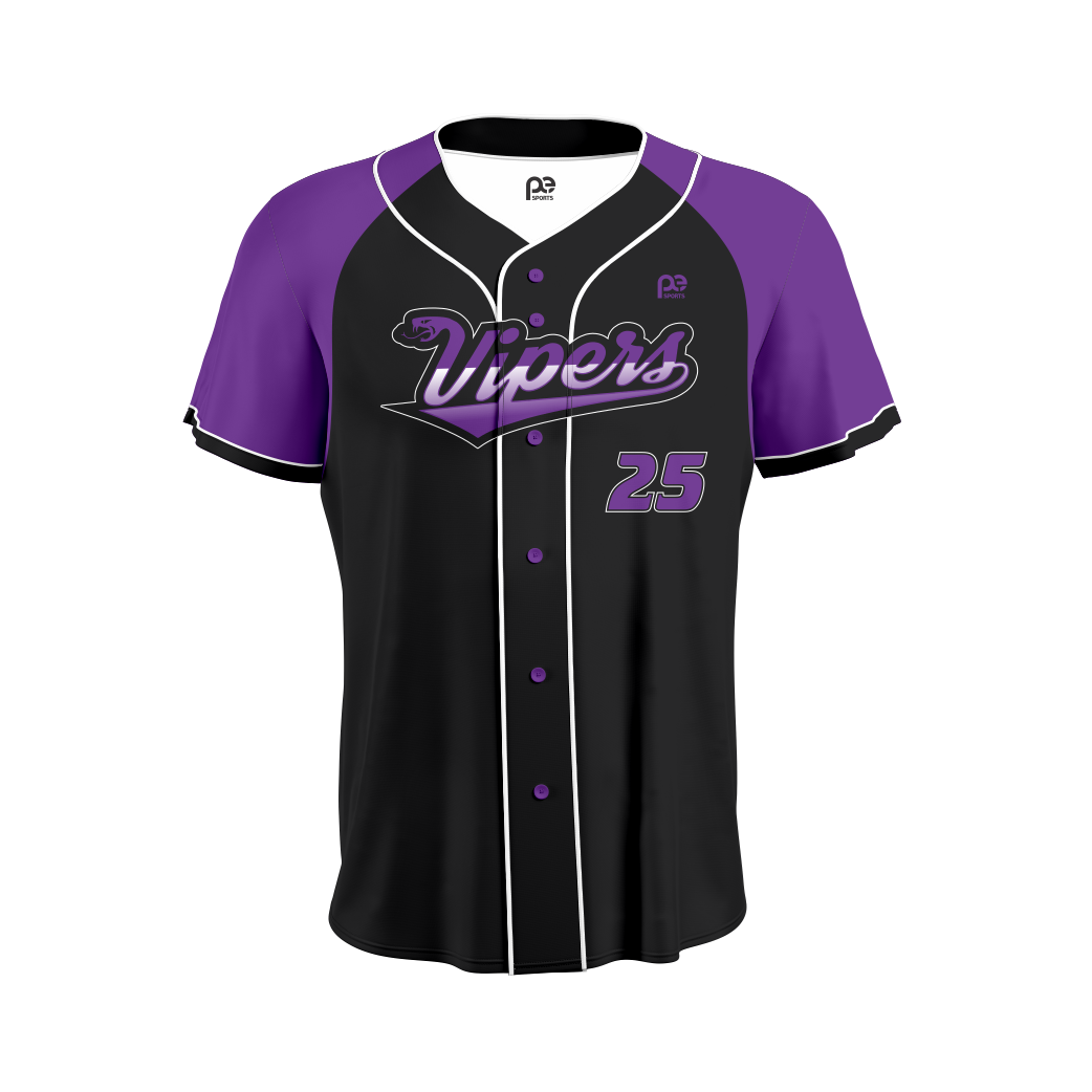 BASEBALL FULL BUTTON JERSEY