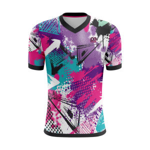 SUBLIMATED V-NECK SHIRT