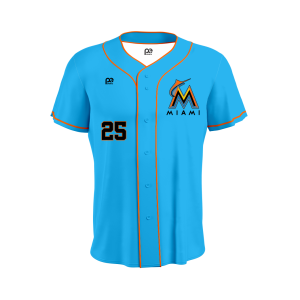 BASEBALL FULL BUTTON JERSEY