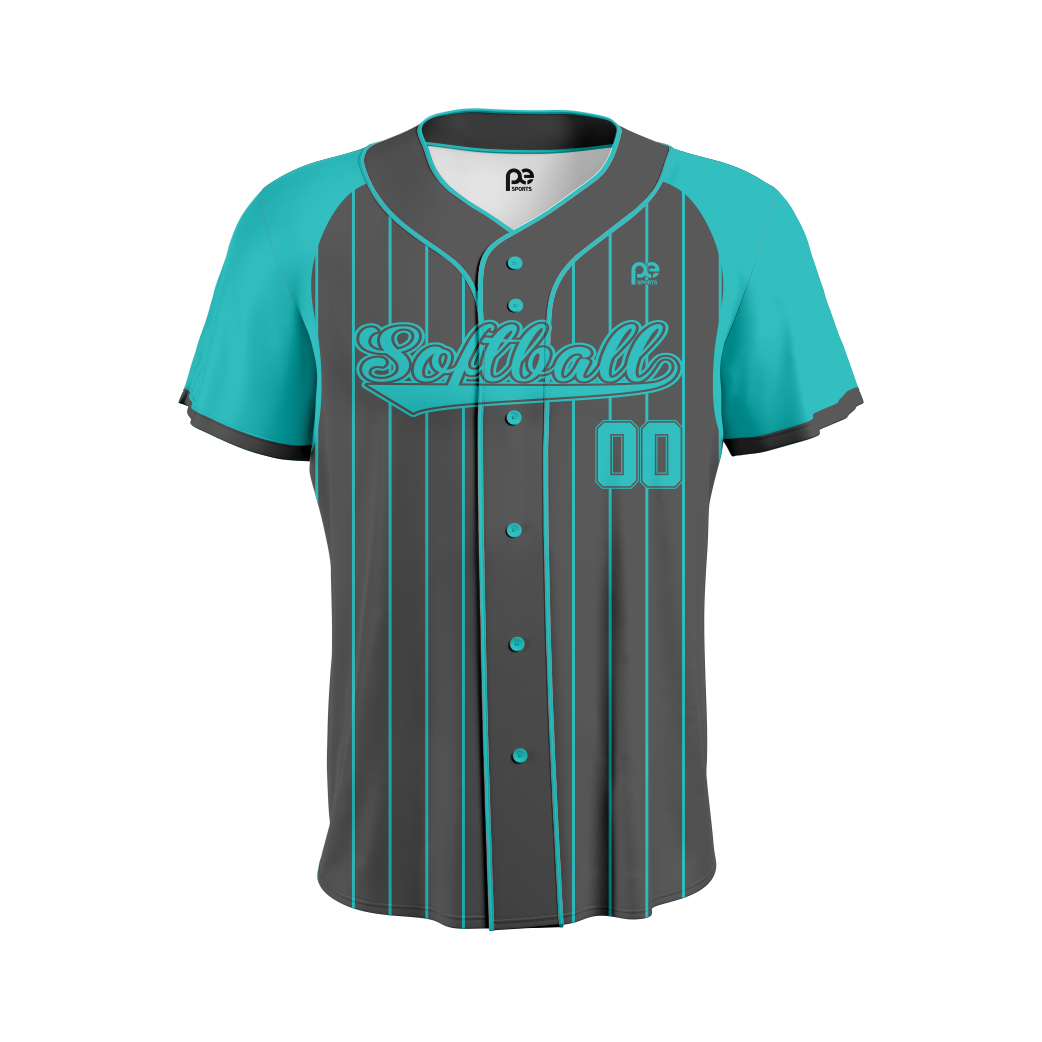 SOFTBALL FULL BUTTON JERSEY
