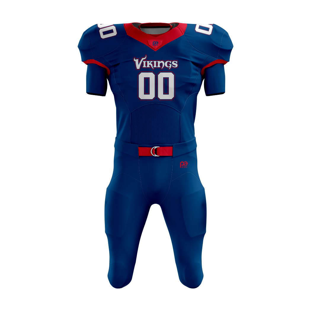12 PANEL AMERICAN FOOTBALL UNIFORM