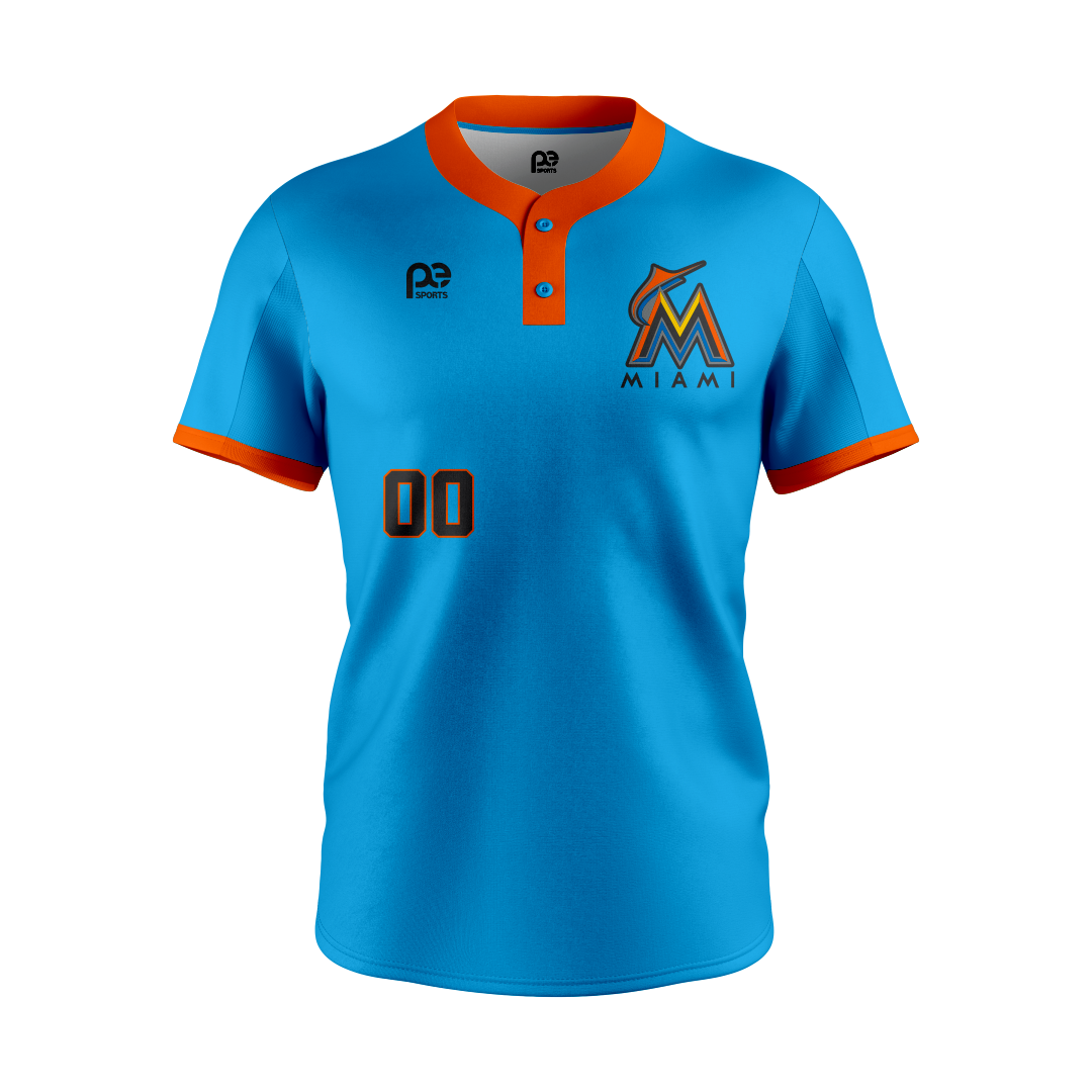 BASEBALL 2-BUTTON SHIRT