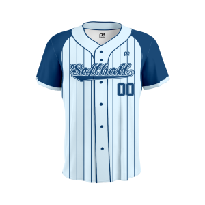 SOFTBALL FULL BUTTON JERSEY