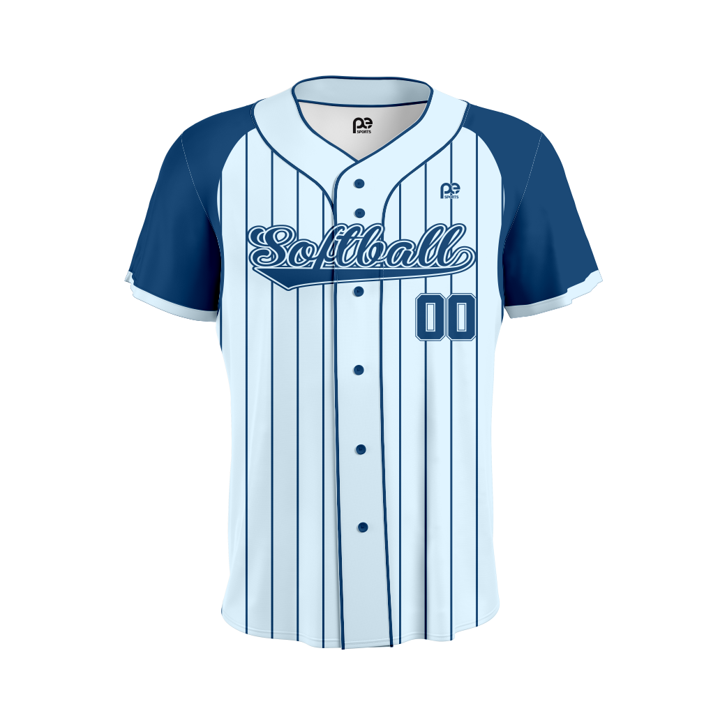 SOFTBALL FULL BUTTON JERSEY