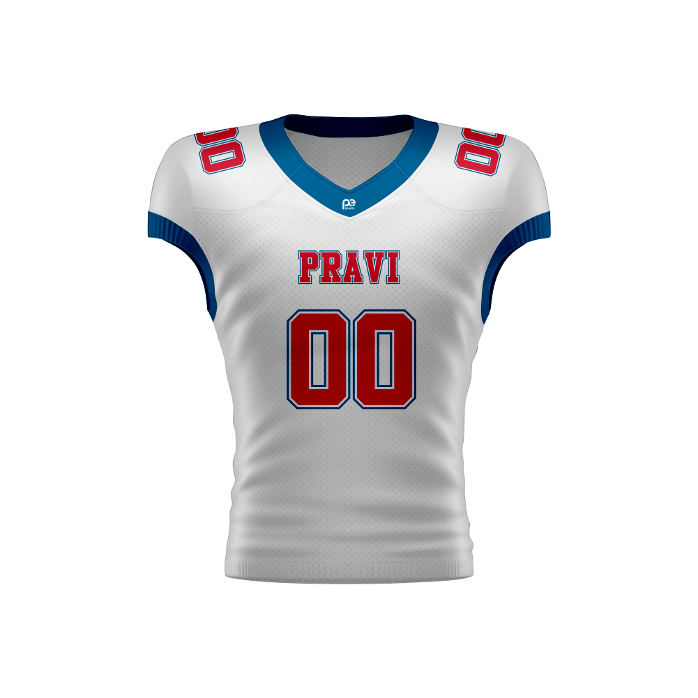 6 PANEL AMERICAN FOOTBALL JERSEY